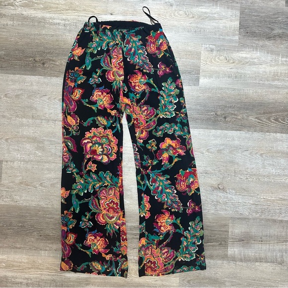 RALPH LAUREN Palazzo Floral Wide Leg Date Night Comfortable size 2 - Picture 1 of 7